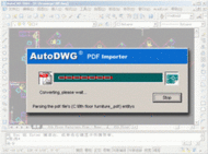 AutoDWG Converter (PDF to DWG ) screenshot